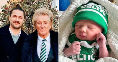 Rod Stewart becomes grandfather for second time as son Liam welcomes first child