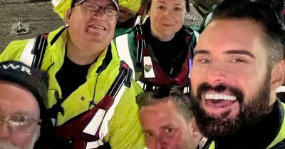 Rylan and Scott Mills rescued by emergency services as they’re mobbed by Eurovision fans