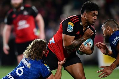 Crusaders beat Blues in brutal Super Rugby Pacific contest