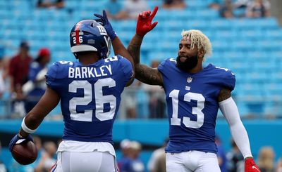 Giants’ Saquon Barkley working out with Odell Beckham Jr.