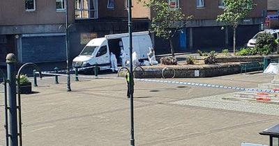 Body found on Scots street as police cordon off public square
