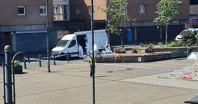 Body found in Johnstone public square as emergency services cordon off street