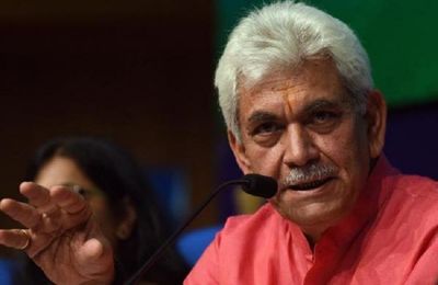 J-K LG Manoj Sinha chairs high-level meeting on booting investment into UT
