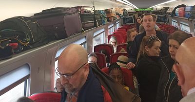 Edinburgh tourists spend four hours standing on train with heavy luggage amidst strike chaos