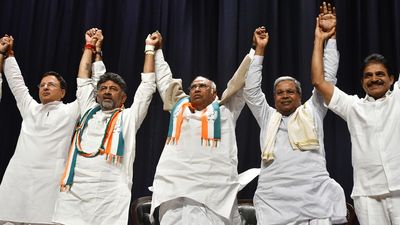 Congress’ united show, sustained campaign against ‘40% sarakara’ result in spectacular victory