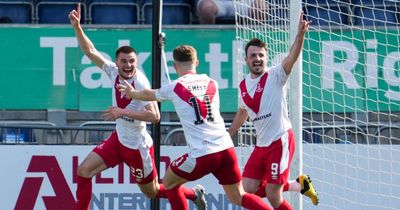 Falkirk 0 Airdrie 1 (Agg: 2-7): Diamonds down Bairns to set up Lanarkshire derby final with Hamilton Accies