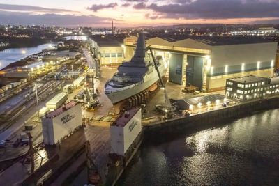 Sabotage probe under way as cables cut on Royal Navy warship HMS Glasgow