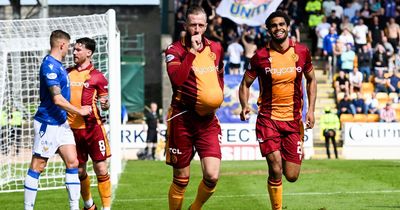 St Johnstone 0 Motherwell 2: Kevin van Veen hailed after playing through injury to net in win