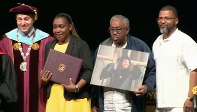 Mother accepts diploma for slain CPD Officer Aréanah Preston: ‘She will always be a member of the class of 2023’