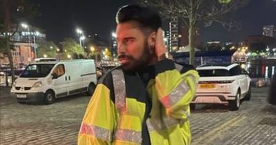 Eurovision presenters Rylan and Scott Mills helped by water rescue team after becoming stranded