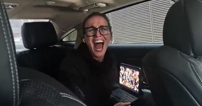 Vicky McClure's emotional reaction to Notts County's play-off win