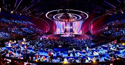 Eurovision hosts Alesha Dixon and Julia Sanina make special nod to winners
