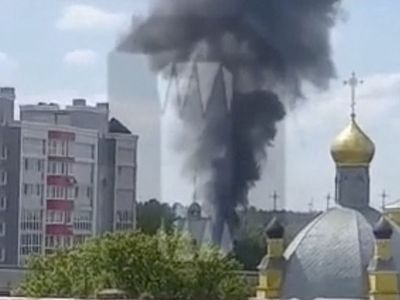 Video shows moment helicopter ‘shot down’ over Russia as ‘multiple aircraft downed’ in Bryansk