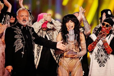 Former Swedish champion Loreen takes to the stage at Eurovision grand final