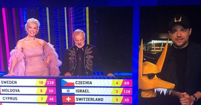 Eurovision fans confused as Ben Adams from A1 appears during show