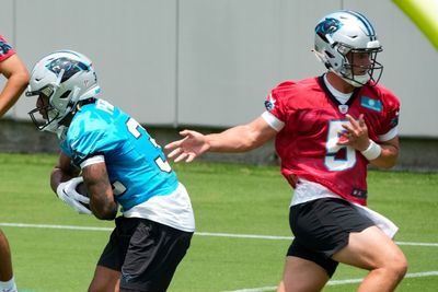 Scenes from Panthers’ 2nd day of 2023 rookie minicamp