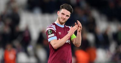 Declan Rice may have already revealed what position he will play if Arsenal complete transfer