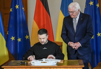 Zelensky calls Germany a 'true friend' as Ukraine prepares counter-offensive