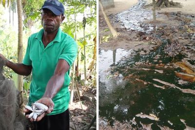 Nigerian community reveals the horrifying impact of pollution from major oil spill