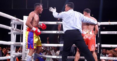 Boxing referee slammed for "dirty" stoppage during controversial WBA title fight