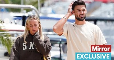 Love Island's Millie and Liam seen back together for the first time since 'tough' split