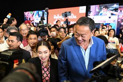 Exit poll shows Pheu Thai, Move Forward leading vote