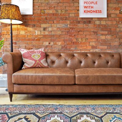 A flat packed Chesterfield sofa? Yes, really