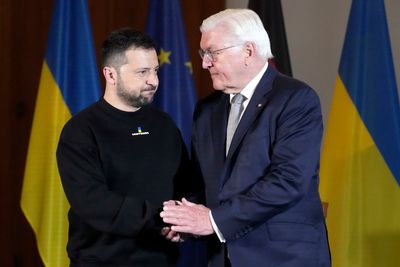 Watch: Zelensky awarded Germany’s prestigious Charlemagne prize