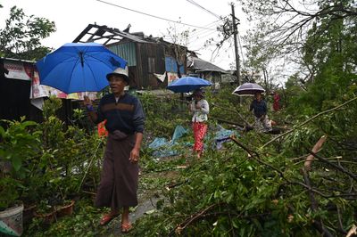 Flooding, communications blackout as Cyclone Mocha hits Myanmar