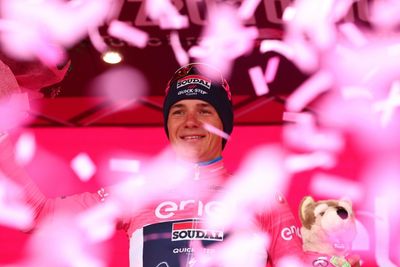 Evenepoel back in Giro pink after tight time-trial