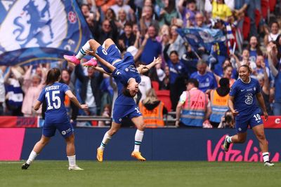 Sam Kerr strike seals third straight FA Cup for Chelsea