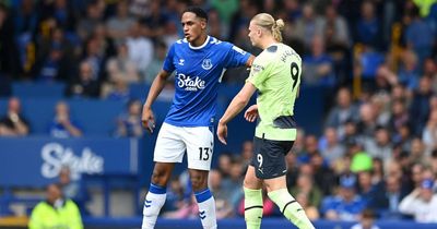 Pep Guardiola explains what he said to 'unnecessary' Yerry Mina after Man City win