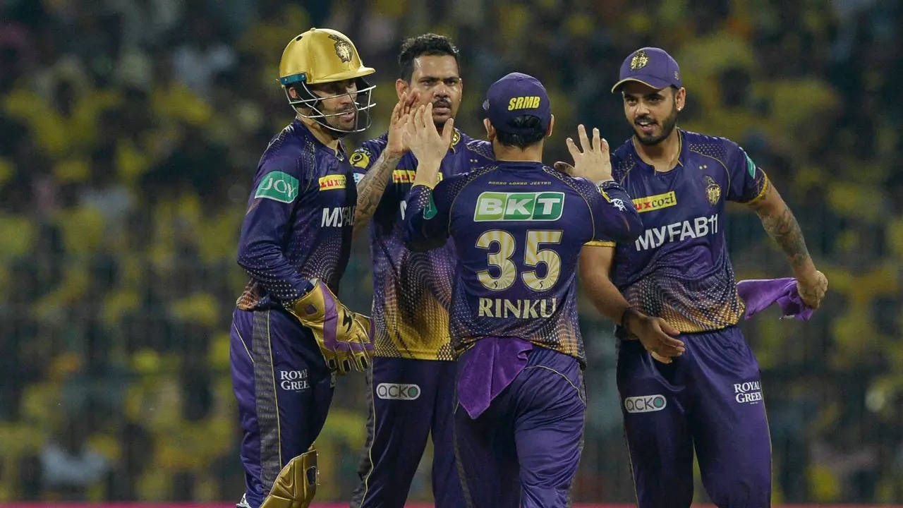 IPL 2023 Spinners help KKR restrict CSK to 144/6