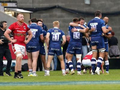 Sale Sharks reach first Premiership final in 17 years by edging out Leicester Tigers