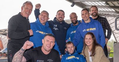 Luke Burgess travels across world to complete Leeds Marathon with Rob Burrow and Kevin Sinfield