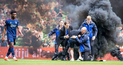 Ajax clash abandoned as it becomes fourth match of WEEKEND marred by crowd trouble