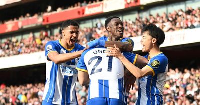 Brighton send Premier League warning as they sink Arsenal's title hopes in style