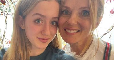 Geri Horner heaps praise on rarely seen teenage daughter Bluebell to celebrate 17th birthday
