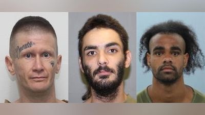 Manhunt for three escaped Queensland prisoners, deadly Cyclone Mocha hits Myanmar, and NBA star Ja Morant suspended over new gun video — as it happened