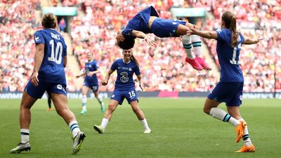 Sam Kerr scores match-winner as Chelsea wins Women's FA Cup in front of record crowd