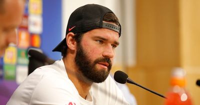 Alisson reflects on tragic loss of dad as he vows to pay back Liverpool for support shown