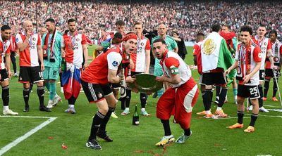 Feyenoord thrash Go Ahead Eagles to win Eredivisie for the first time since 2017