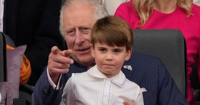Prince Louis' 3-word joke proves just how close he is with grandpa King Charles