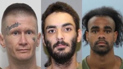 Daniel Badcock, Osiah Pilton and Antonio David Mene escape from Palen Creek Correctional Centre