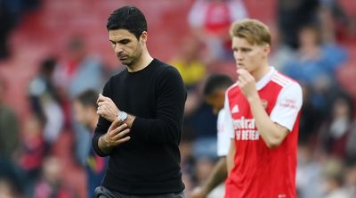 'Unacceptable; no hope' – Odegaard and Arteta downbeat as Arsenal title hopes fade