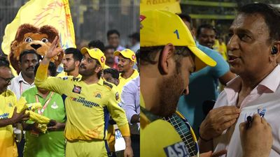 Watch: MS Dhoni, CSK thank Chennai crowd; Sunil Gavaskar takes Mahi's autograph