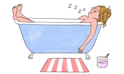 Can a bath in epsom salt help me get more beauty sleep?