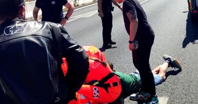 Irish firefighters spring into action and save man's life after horror accident in Spain