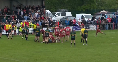 Chaotic finale to Welsh Premiership semi-final sparks epic celebrations