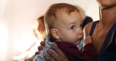 Woman disgusted as couple change their baby's 'stinky' nappy on plane food tray